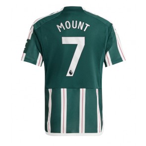 Manchester United Mason Mount #7 Replika Udebanetrøje 2023-24 Kortærmet